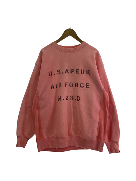 SAPEur スウェット (XL) ピンク