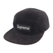 Supreme キャップ Corduroy Camp Cap 紫