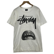 STUSSY×Rick Owens/40th Anniversary/ワールドツアーTee/S/白