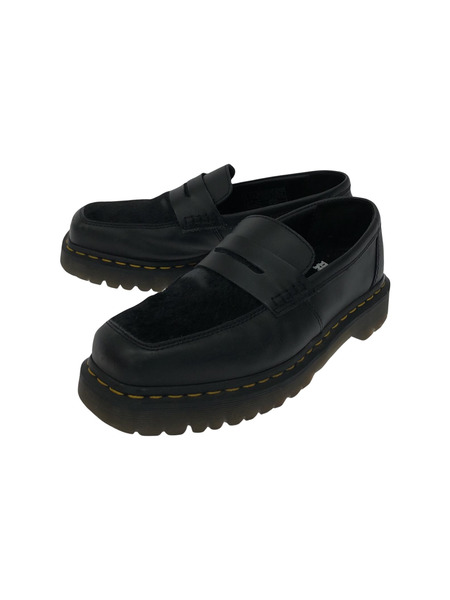 Dr.Martens PENTON BEX SQUARE TOE HAIR-OPN LEATHER LOAFERS[値下]