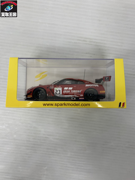 SPARK 1/43 Nissan GT-R Nismo GT3-GT SPORT MOTUL RJN 7th 24H