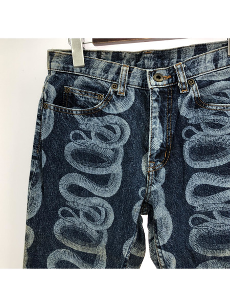 HYSTERICS SNAKE DENIM ARCHIVE