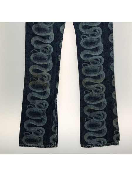 HYSTERICS SNAKE DENIM ARCHIVE