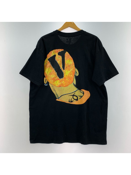 VLONE 半袖Tシャツ・カットソー RODMAN プリントTee 黒 (XL)