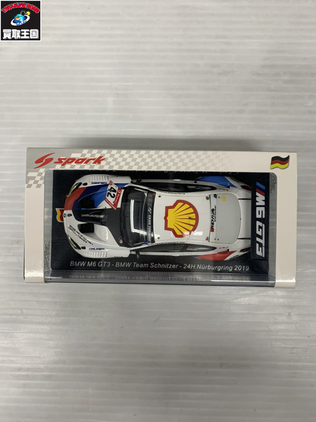 spark 1/43 BMW M6 GT3 BMWTeamSchnitzer 24H Nurburgring 2019