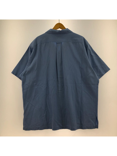 POLO RALPH LAUREN 半袖シャツ 90s S/S Opebn Collar Silk Shirt