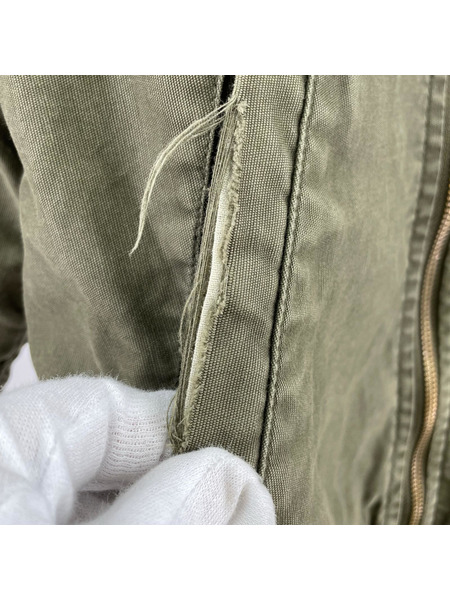 GOODENOUGH 襟ボア コットンライダース