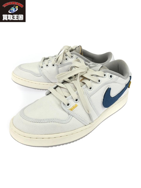 NIKE×UNION AIR JORDAN 1 KO LOW WHITE CANVAS 27.5 DO8912-101[値下]