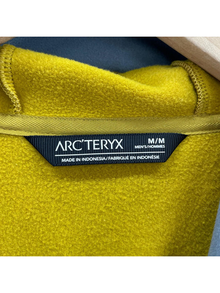 ARC'TERYX パーカー(ジップアップ) テックウールジップフーディ(M)黄[値下]