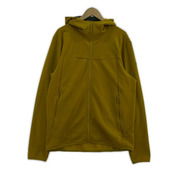 ARC'TERYX パーカー(ジップアップ) テックウールジップフーディ(M)黄