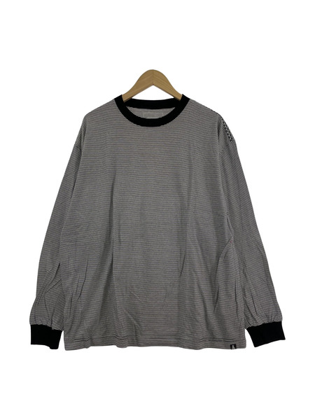 SOPHNET. 24SS ALBINI ORGANIC BORDER L S TEE M