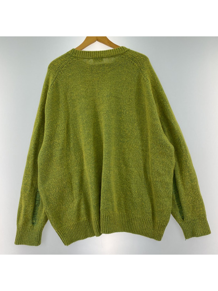 URU 22AW CREW NECK KNIT イエロー