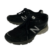 NEW BALANCE M990BK4 スニーカー 黒 28.0cm