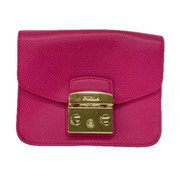 FURLA ショルダーバッグ FURLA　チェーンショルダーバッグ 赤