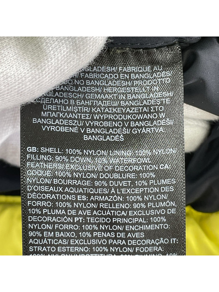 THE NORTH FACE ダウンジャケット RETRO NUPTSE 黄 (S)