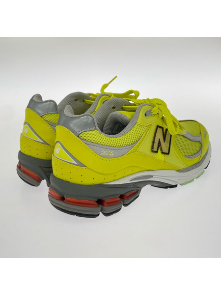 NEW BALANCE スニーカー M2002RLC 黄色 27.5cm