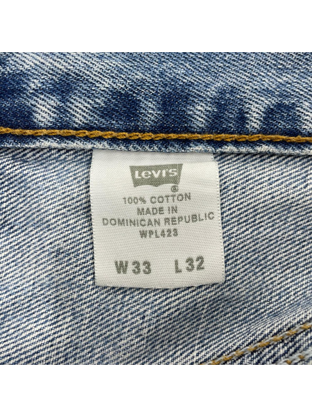 Levi's デニム・ジーンズ 501 ドミニカ製（33）