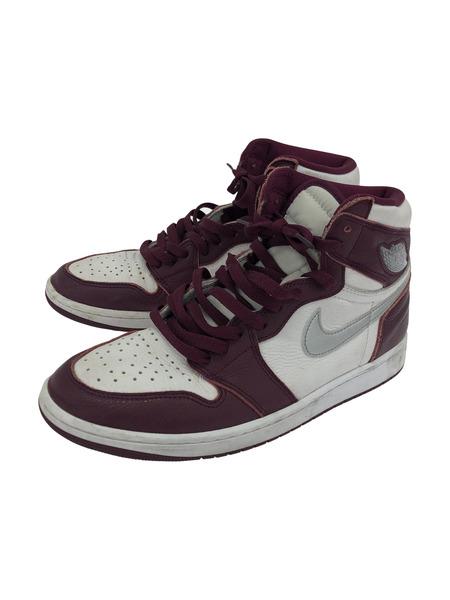 NIKE AIR JORDAN 1 RETRO HIGH OG 28.0㎝ 白 赤系[値下]