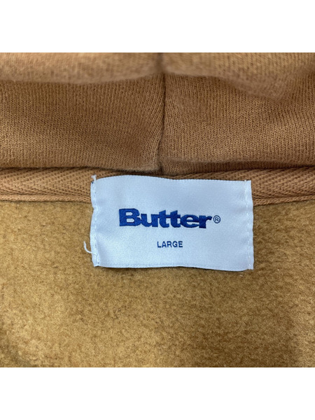 Butter L/SPOパーカー L BRN