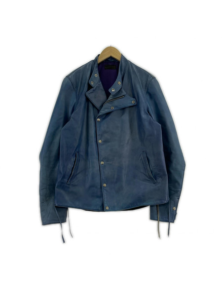 Far Eastern Enthusiast great smoky レザージャケット 42 青