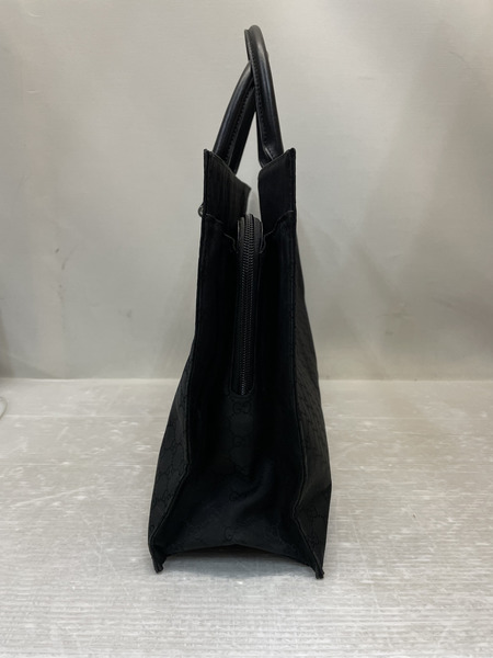 GUCCI GGナイロン ビジネストートバッグ ブラック