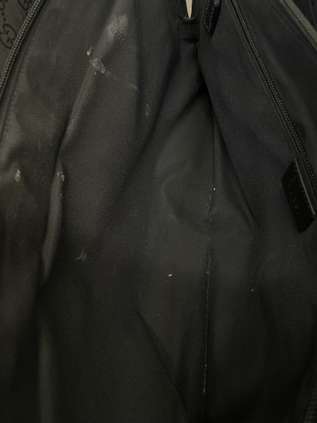 GUCCI GGナイロン ビジネストートバッグ ブラック