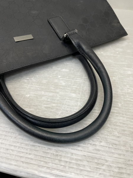 GUCCI GGナイロン ビジネストートバッグ ブラック