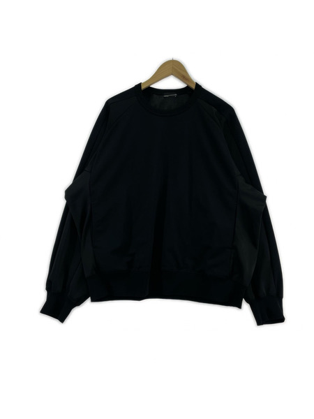 LAD MUSICIAN　CREW NECK PULLOVER　ブラック　4 6　2218-614
