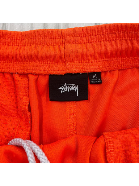 STUSSY ショートパンツ STUSSY ポリショーツ オレンジ (M)[値下]