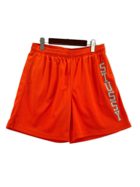 STUSSY ショートパンツ STUSSY ポリショーツ オレンジ (M)[値下]