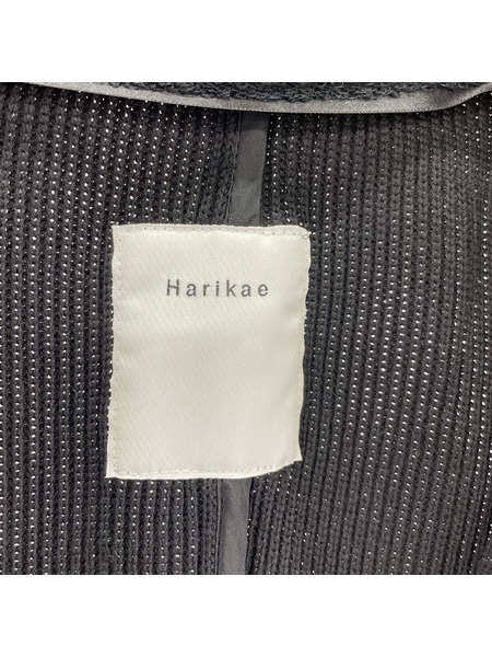 Harikae コットンニットジャケット 黒