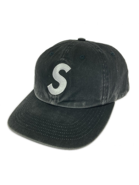 Supreme キャップ pigment coated s logo 6-panel