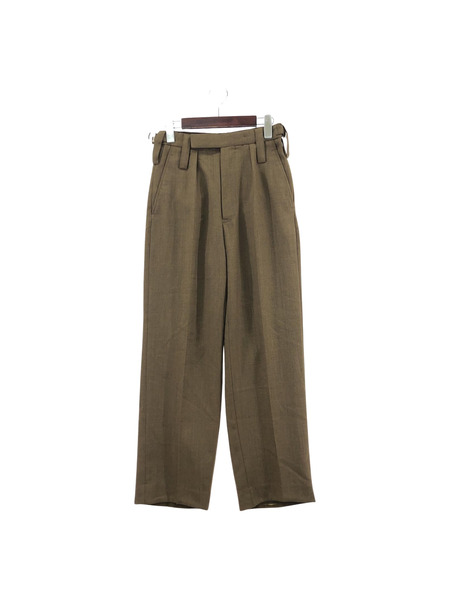 British Army Barrack Dress Trousers ウールパンツ カーキ　