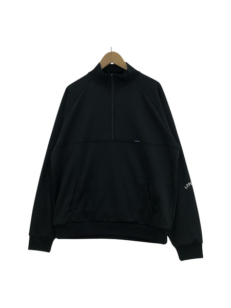 APPLEBUM ハーフジップトップ XL BLK[値下]