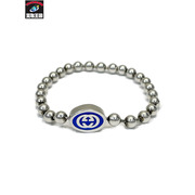 GUCCI インターロッキング ボールチェーン ブレスレット シルバー アクセサリー