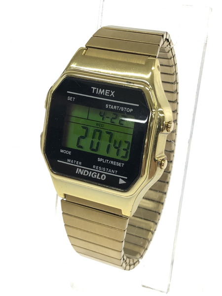 Supreme Timex Digital Watch Gold クォーツ｜商品番号：2100198931945