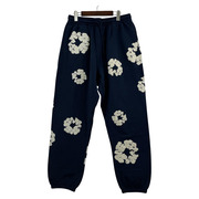 DENIM TEARS COTTON WREATH SWEATPANT NAVY フラワースウェットパンツ XL 紺