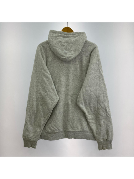 OLD・VINTAGE 80s Pierre ルーマニア製 裏サーマル ジップパーカー(XL)