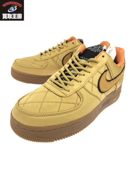 Nike Air Force1 Quilted Satin Pack Wheatアトモス