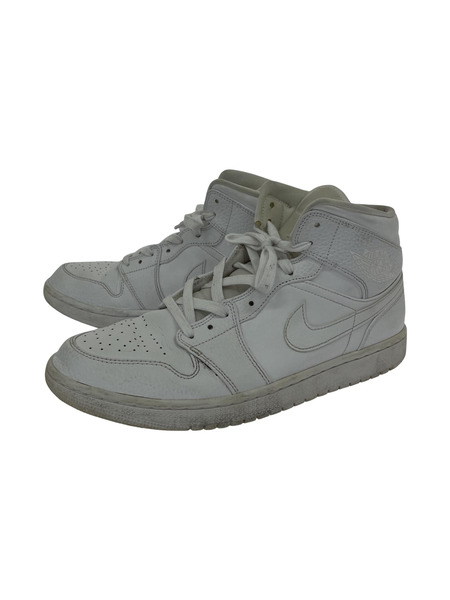 NIKE AIR JORDAN 1 MID(27.5㎝)白