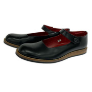 COMME des GARCONS tricot レザーストラップシューズ(24.0)