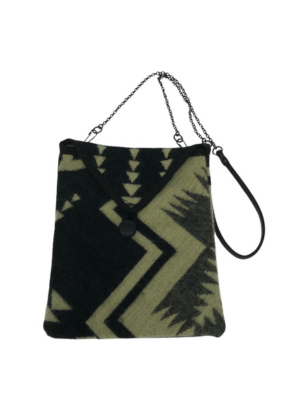 BLACKMEANS ショルダーバッグ GARA/ネイティブ/BLANKIE 2WAY BAG