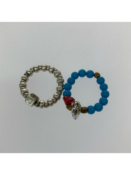 SILAS リング・指輪 JAM HOME MADE 二連リング