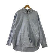 POLO RALPH LAUREN BIG SHIRT BDシャツ (L) 水色