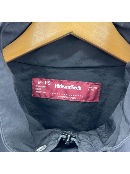 HIDE AND SEEK ジャケット HIDE AND SEEK 23SS ナイロンジャケット