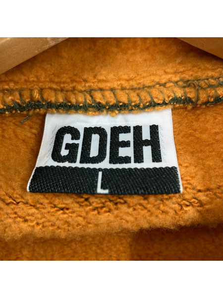 GOODENOUGH パーカー(ジップアップ) GDEH 90s 初期タグ カーキ L[値下]