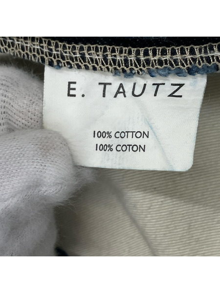 E.TAUTZ デニム・ジーンズ ワークパンツ インディゴ