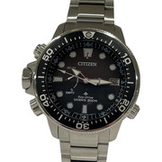CITIZEN 腕時計 プロマスター アクアランド ECO-DRIVE シルバーカラー/黒