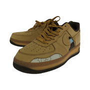 NIKE WMNS AirForce1 Low 07 Wheat and Dark Mocha DQ7580-700