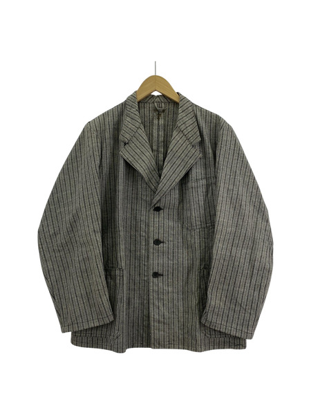 テーラードジャケット・ブレザー スウェーデン軍 ホスピタルジャケット グレー[値下]